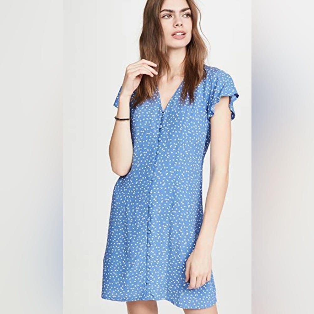 Rails Helena Dress in Blue Wisteria